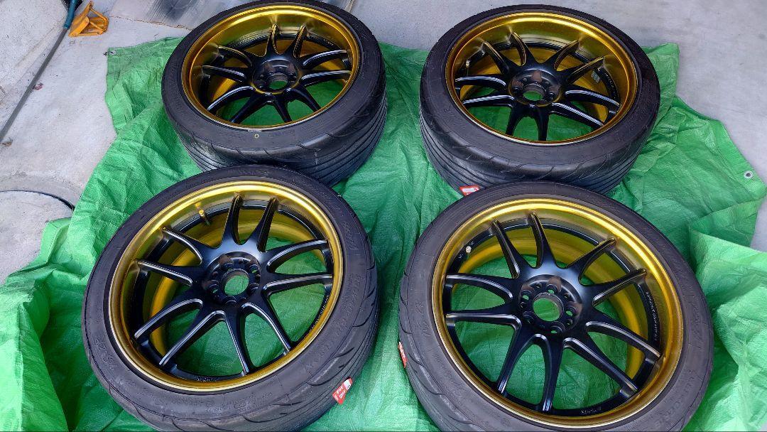 JDM workemotion cr2p PCD100 5 holes 18 inches No Tires | eBay