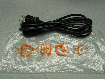 OEM Genuine Longwell AC Power Cord Cable LS-7 LP-11L E55349 5A-125V Angled Nice!