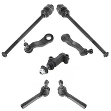 Mevotech Front Steering Kit Tie Rod Pitman Idler Arm Bracket 7 PCS for Chevy GMC