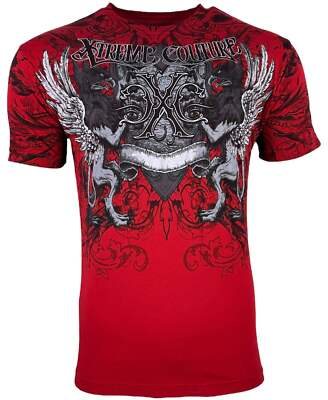 #ad Xtreme Couture by Affliction Men#x27;s T Shirt Emperor Biker Cross Y2K S 5XL $26.95