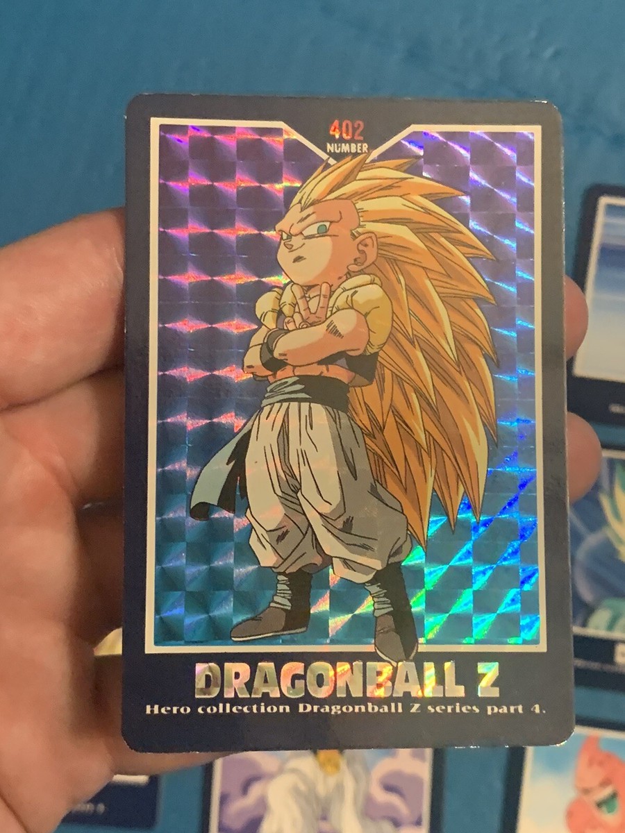 Dragon Ball Z hero collection series part 4 Gotenks #402 FOIL HOLO