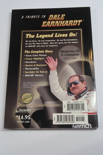 Dale Earnhardt NASCAR Car, Knife, Beans Doll and Book! - Picture 11 of 20