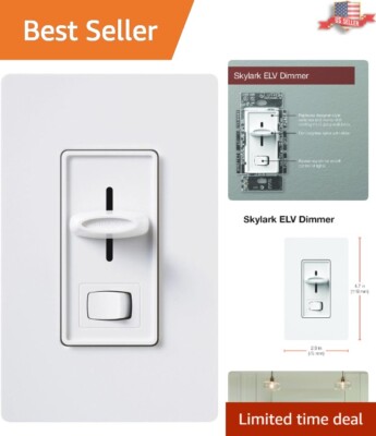 CSA Approved Slide Dimmer with X-10 Connectivity - Smart Home Lighting Solution