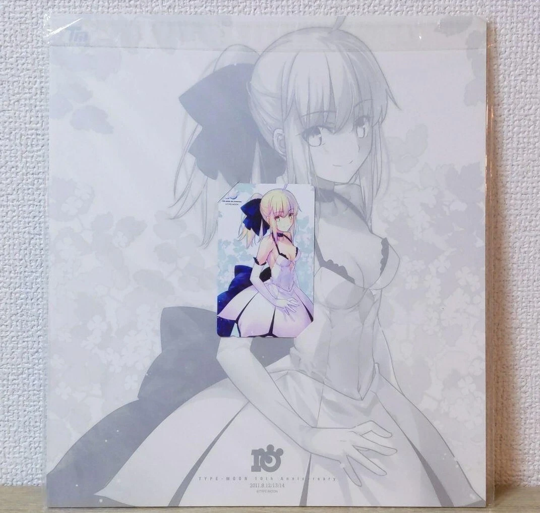 Type moon 10th anniversary Anime Carnival Printed Art board &