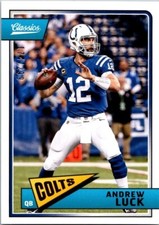 2018 Panini Classics RED BACK /299 #43 Andrew Luck - Indianapolis Colts
