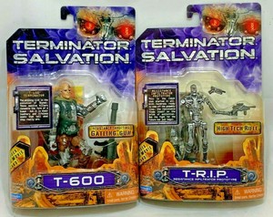 Playmates Terminator Salvation T 600 T R I P Silver Endoskeleton Action Figures Ebay