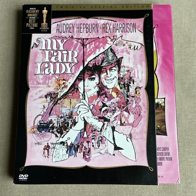 My Fair Lady (DVD 2-Disc Special Ed 1964) W/ Slipcover Musical Audrey Hepburn +