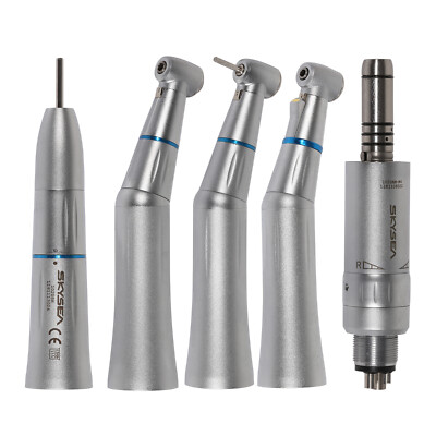 Dental Slow Speed Inner Spray Contra Angle Straight Air Motor Handpiece (LED) OE