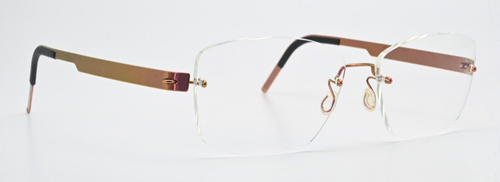 Lindberg Glasses Frame 2219 54 T601 130 col P70 Rimless Flip Flop Patent Spirit - Picture 12 of 17