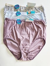 3 Vanity Fair Illumination Brief Panty Multi 13109 Sz 7/L - NWT