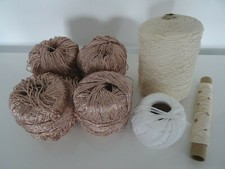 Häkelgarn Paket Glanzgarn Baumwollgarn 848 g