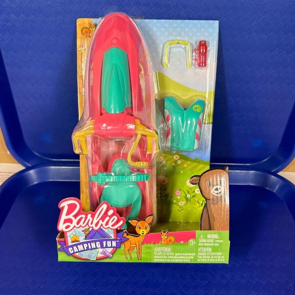 Barbie camping fun jet ski sale