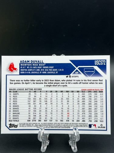 2023 Topps Chrome Update Sapphire Singles - Choose Your Card - Picture 38 of 76