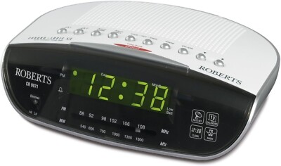 Roberts ChronoLogic VI, Radiowecker mit Tuner FM Weiß, NEUWARE