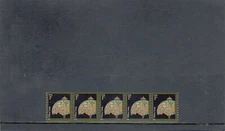 UNITED STATES 3758  MNH PLATE STRIP 5 PLATE S11111 2019 SCOTT CAT VALUE $0.60