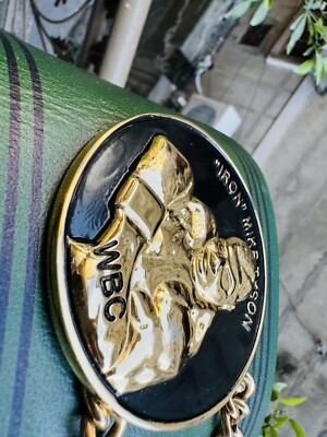 3d WBC Belt,8mm Zinc,Cnc 3D Engraved,24k Gold Plated,Sublimation
