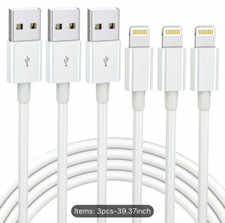 3Pack 20W USB Fast PD Adapter Charger Cable For iPhone 14/13/12/11