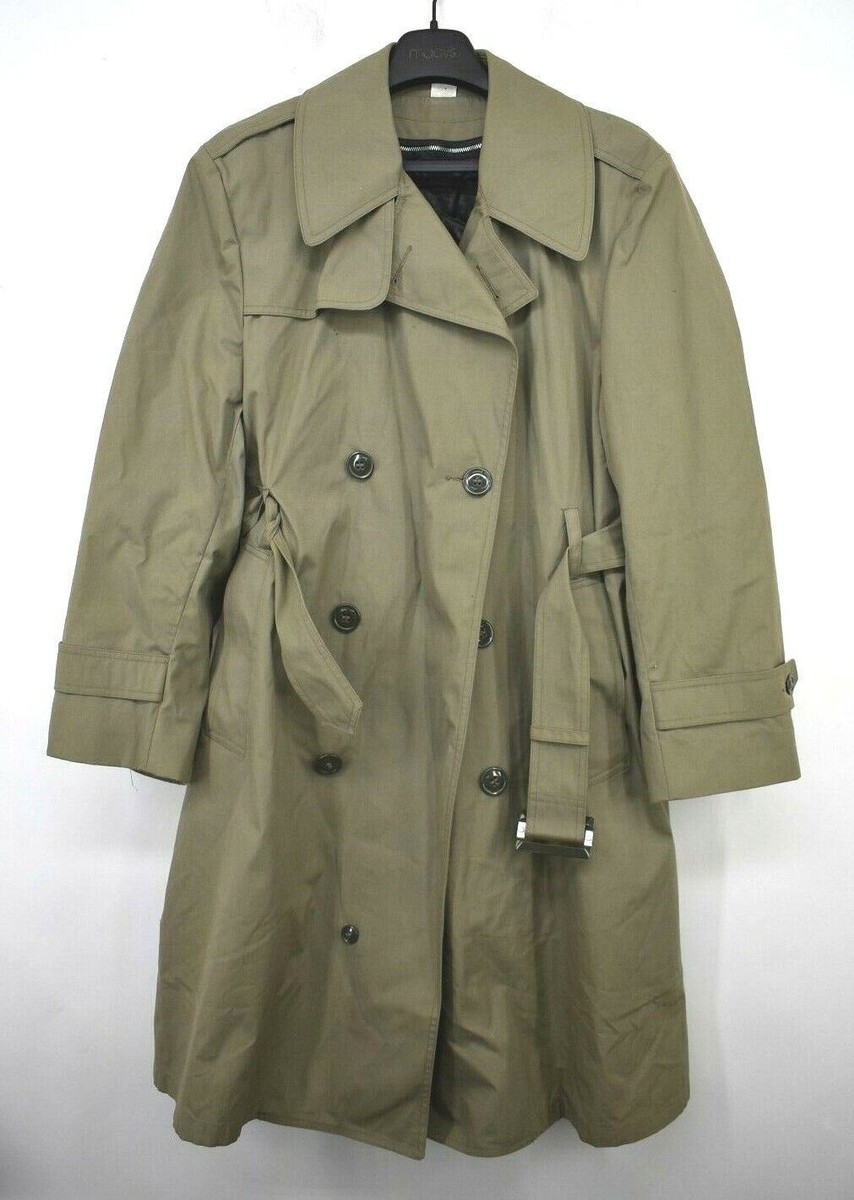 Woodland Mens Beige Double Breasted Belted Comfort Fit Casual