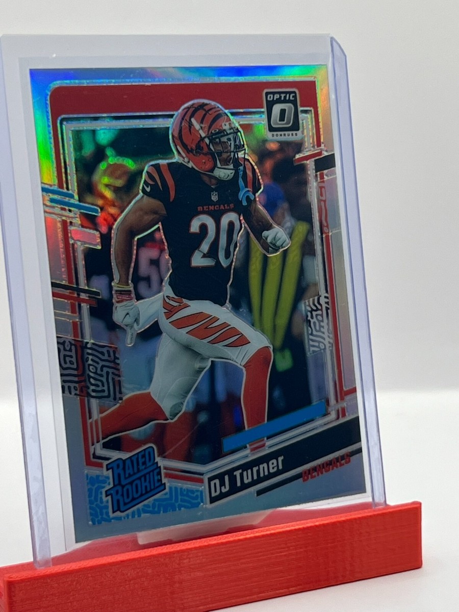 2023 Panini Donruss Optic - Rated Rookie Holo Prizm #220 DJ Turner