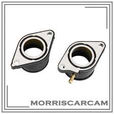 2x Intake Manifold Carburetor Boot Interface Joint Rubber For Yamaha TT600 XT600