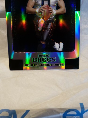 Drew Brees Topps Finest 2006 Black Refractor 5/99 really good condition Rare - Picture 4 of 10