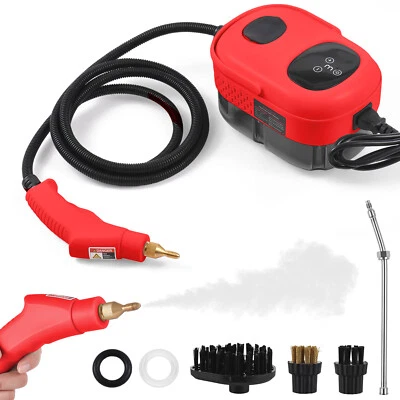 2500W Steam Cleaner High Temperature Cleaning Pressure Steamer Washer-Red AU - image 1 of 4