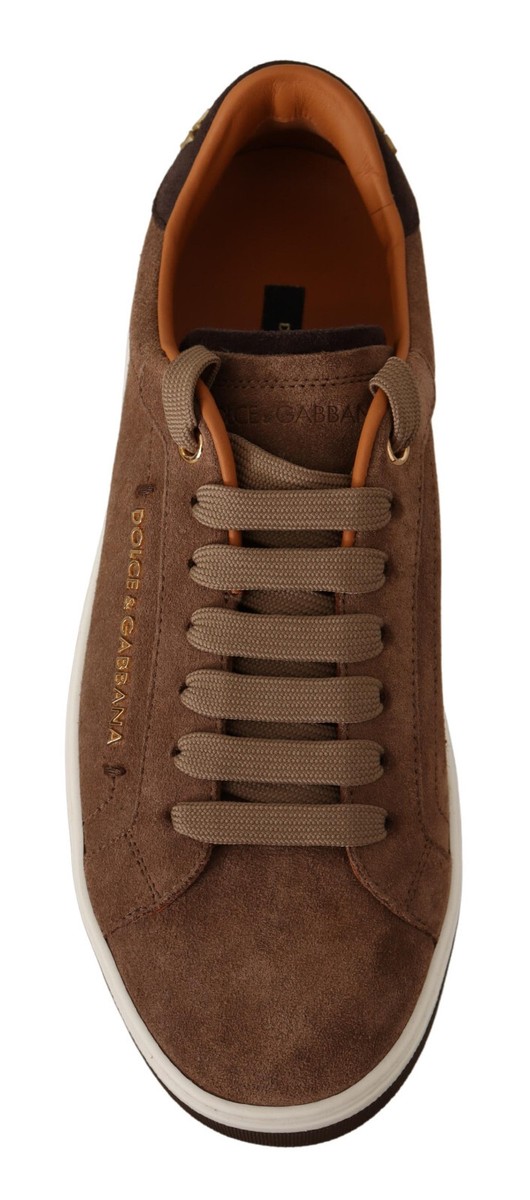 DOLCE & GABBANA ロゴプレート スエード サボ サンダル Brown Dolce & Gabbana DGロゴ スエードサンダル | ブラウン | FARFETCH JP