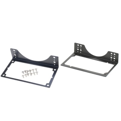 Aluminum PC SFX Power Supply Frame 12cm 14cm Fan Bracket Case Cooling Base