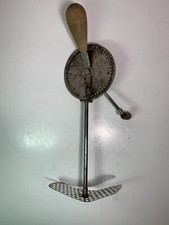 Vintage Early Egg Beater Wood Handle Primitive Farmhouse Country Kitchen Display