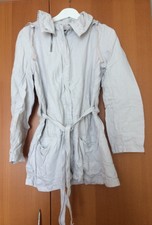 Ikks Womens Cotton Jacket, Sport, Spring Summer, Ice White, Size 42 (l/m) Parka