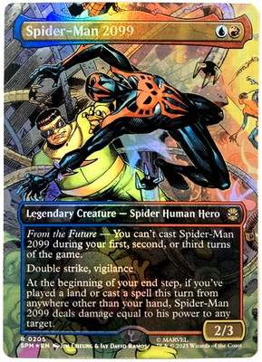 MTG Spider-Man 2099 (Borderless Foil) Marvel's Spider-Man 0205 NM