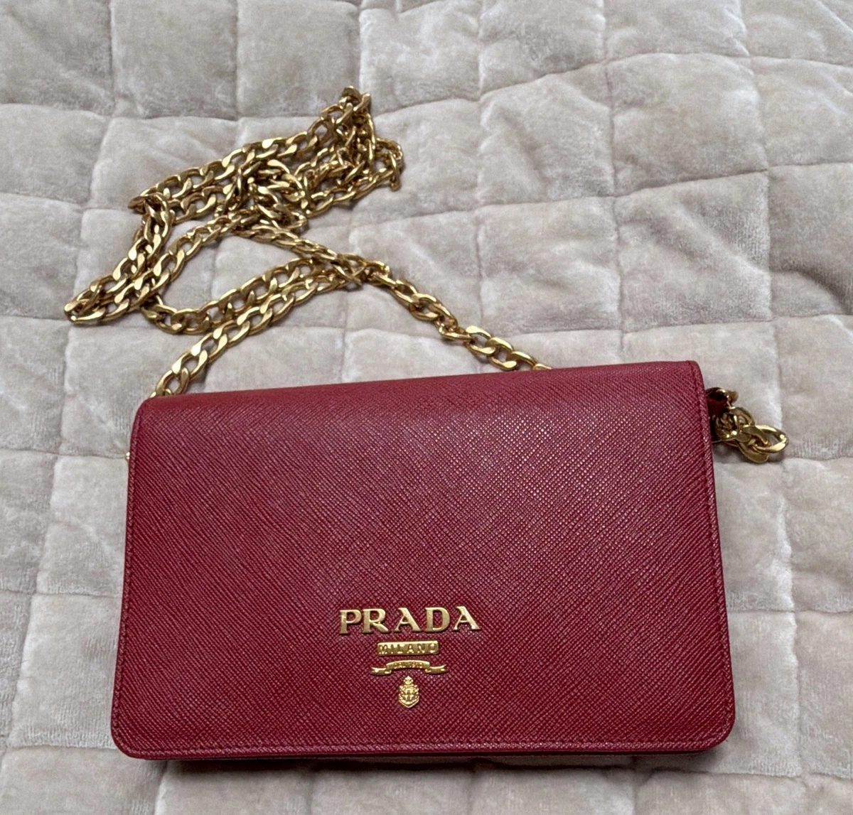 PRADA Red Wallets for Women for sale | eBay