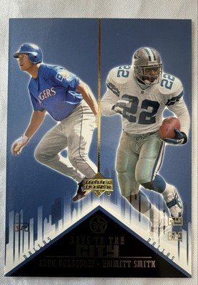 2002-03 Upper Deck UD Superstars Keys tothe City Alex Rodriguez,Emmitt Smith#K10