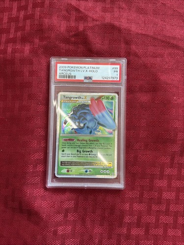 Tangrowth LV.X graded PSA 1 for sale on eBay