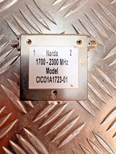 Narda CIC01A1723-01 RF Bandpass Filter 1700-2300MHz SMA Microwave Telecom Filter