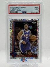 2025-26 Topps Chrome - Kyle Lowry First Day Issue 12/12 PSA 9