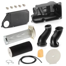 Air Filter Box Complete kit & Air Cleaner Joint for Yamaha Warrior 350 1987-2004