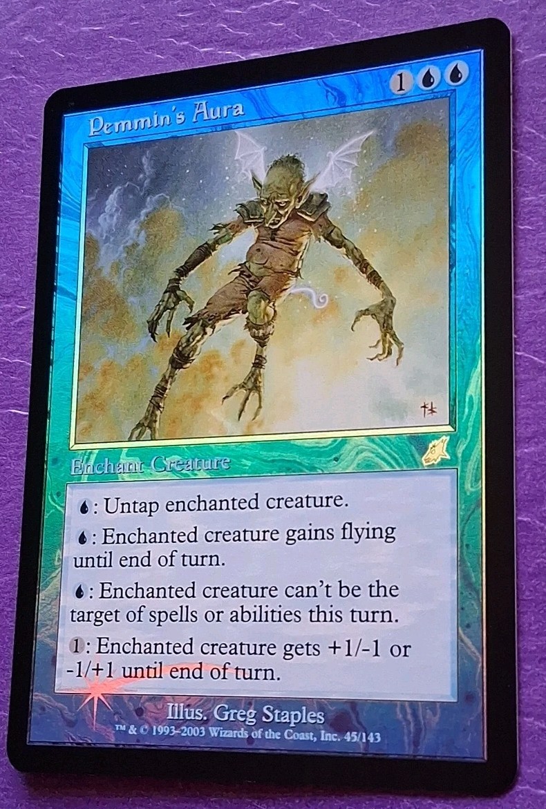 MTG Pemmin's Aura Scourge Foil NM PreModern