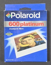 Polaroid 600 Platinum Instant Film Pack Of 10 Sealed NOS From 06/01 EXPIRED