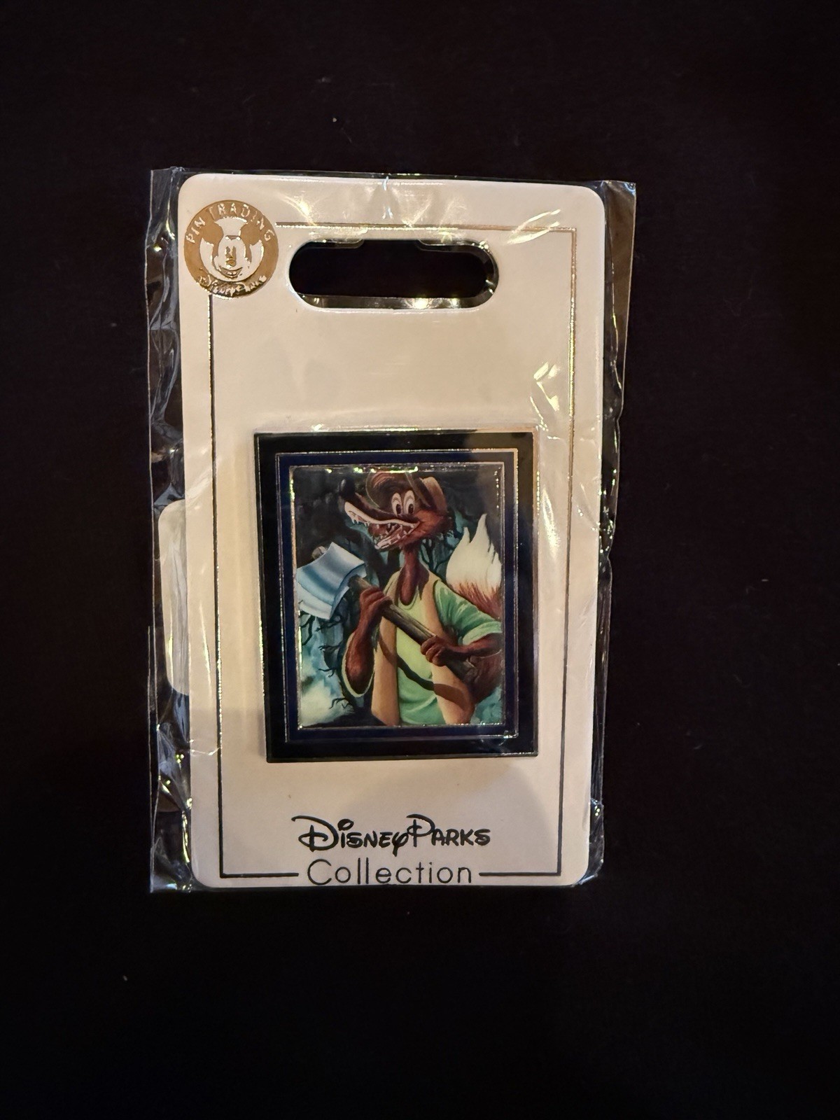Disney Briar Fox Portrait Pin New Splash Mountain