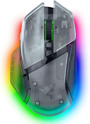 RAZER Basilisk V3 Pro 35K Gaming Maus, Phantom White Edition