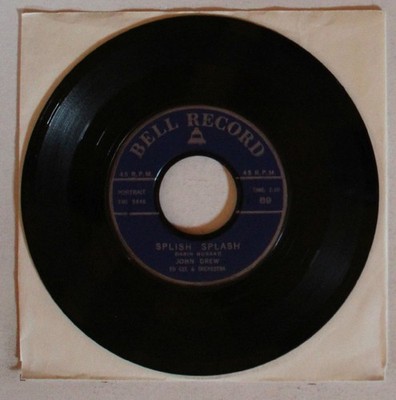John Drew / The Poor Crowns Splish Splash / Yakety Yak US 7inch Single 1958