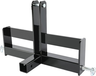 3-Point Trailer Hitch for Category 1 Tractors with Suitcase Weight Bracket 