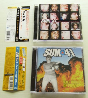 SUM 41 CD 9枚セット Sum 41 CD CHUCK Half Hour of Power UNDERCLASS HERO Best of SUM 41
