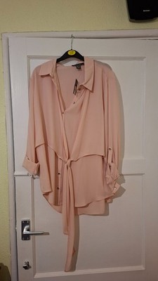 Woman Primark Peach Shirt Size 16