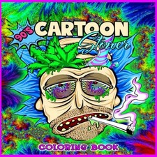 Stoner Coloring Book: Psychedelic Coloring Pa...