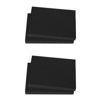 2pcs Cuttable EPE -Schaumstoffeinsätze für Wertsachen Schutzschicht weiches
