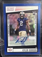 Kyler Gordon RC Auto 13/35 Artist Proof 2022 Score Rookie Autograph Bears