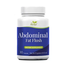 Abdominal Fat Flush – Metabolism & Weight Support Formula – 100% Herbal
