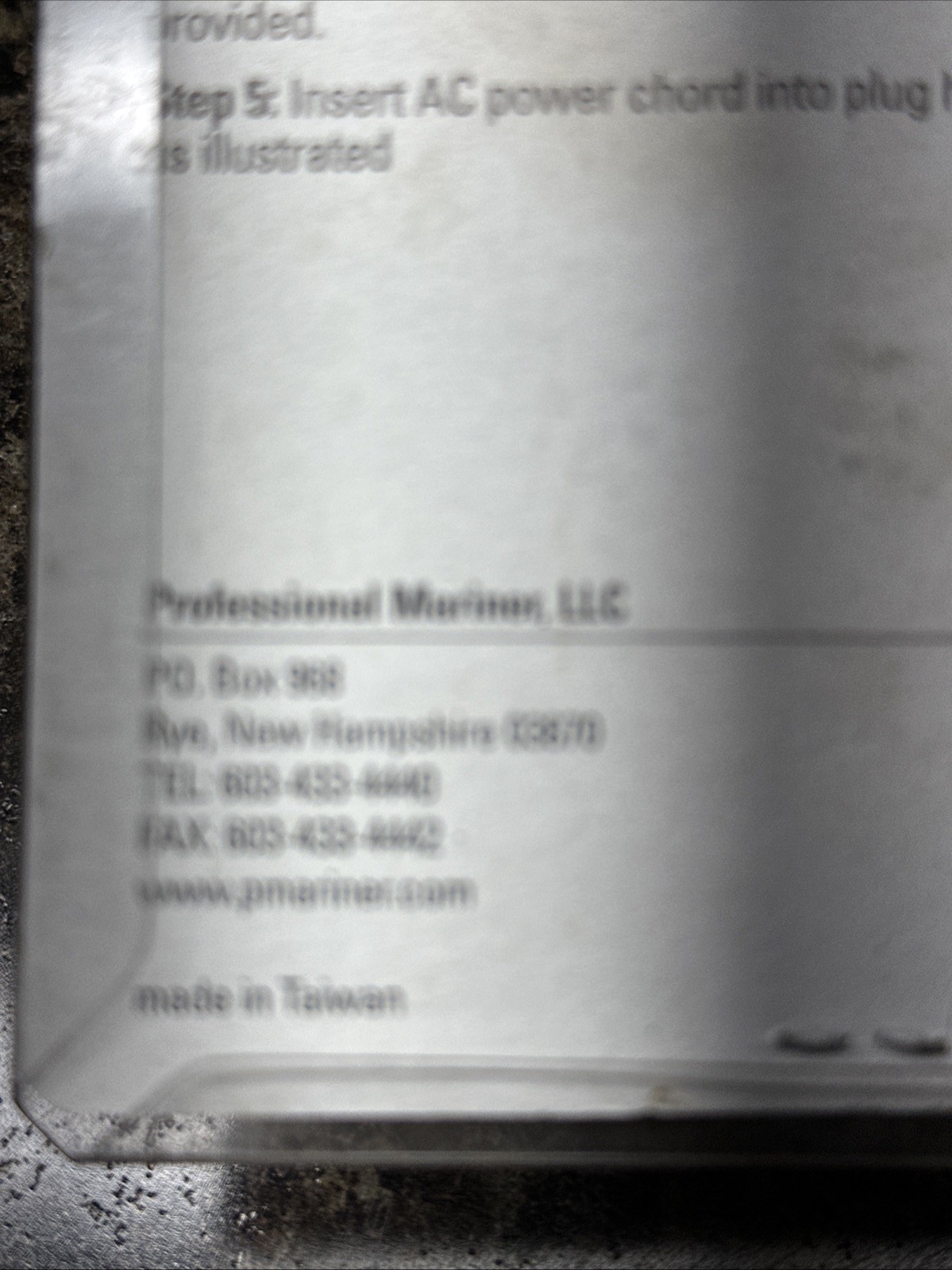 ProMariner ProTournament AC Plug Holder 51200 New Sealed Pkg